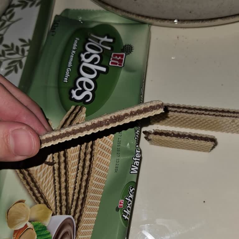 Eti Hoşbeş Fındık Kremalı Gofret Paketteki Görünümle Uyuşmadı