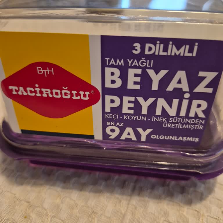Migros’ta Bozuk Taciroğlu Üçlü Peynir İçin İade Ve Değişim Talebi