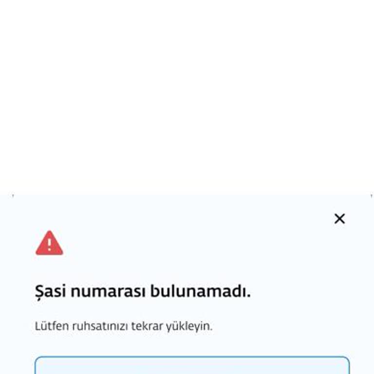 Togg Araç Şasi Numarası Bulunamadı Hatası Ve Trumore Entegrasyon Sorunu