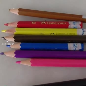 Faber-Castell Kalitesiz Ürün Her Açtığımda Kırılıyor