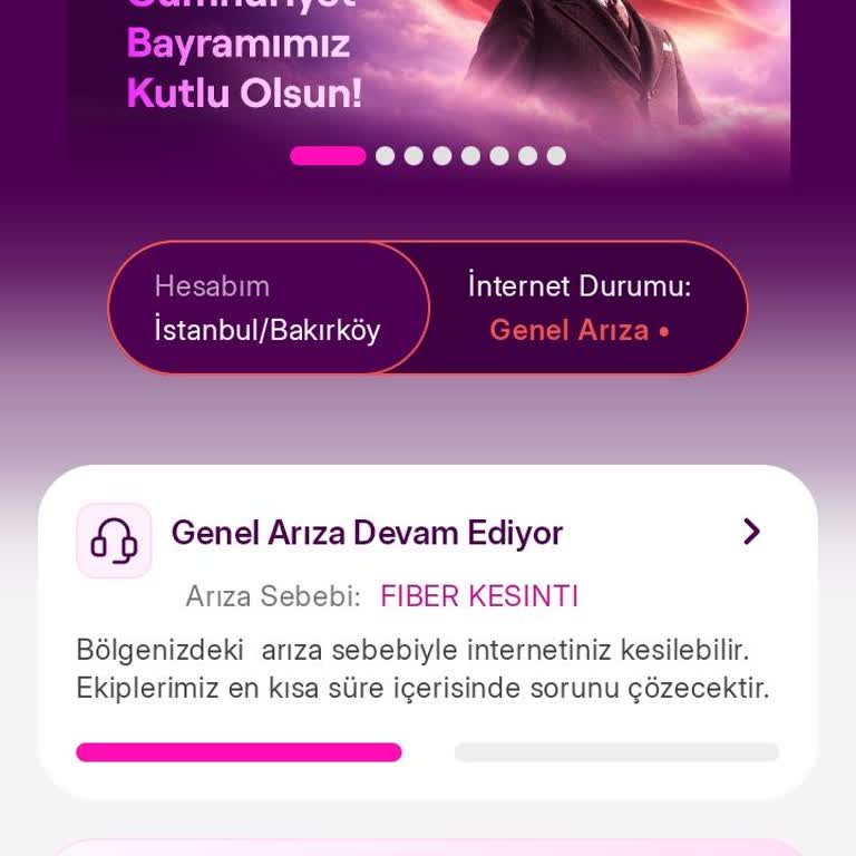 TurkNet Gigafiber Hizmeti 2 Gün Kesik Engelli Müşteri Çalışmalarını Kaybetti