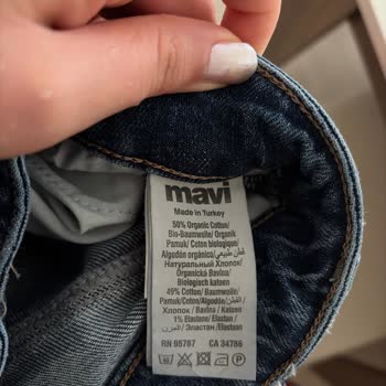 Mavi Pantolon Etiketinin Yıkamada Boyanması Ve İade Talebi
