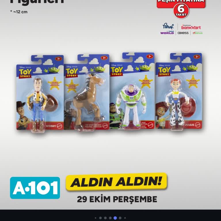 A101 Kartal Şubelerinde Toy Story Oyuncakları Reklamına Rağmen Stok Sorunu