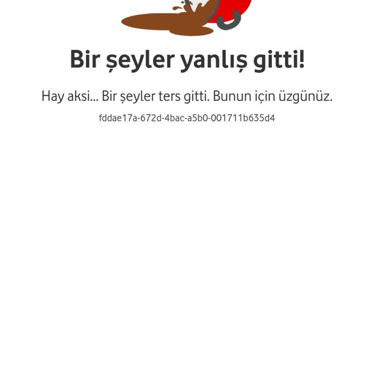 Vodafone Yanımda Çark Çevirme Hatası Sürekli Devam Ediyor Ve Çözüm Bekliyor