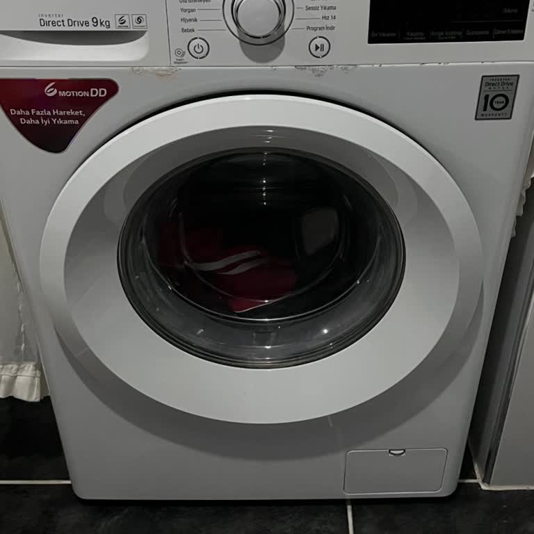 LG Çamaşır Makinesinde Ön Sac Paslanması Ve Çürüme Şikayeti