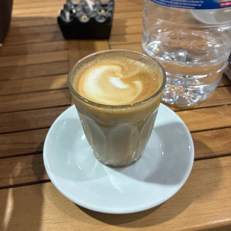 Caffe Nero Midtown Şubesinde Cortado Kahve Sunumu Ve Kalitesi Yetersiz