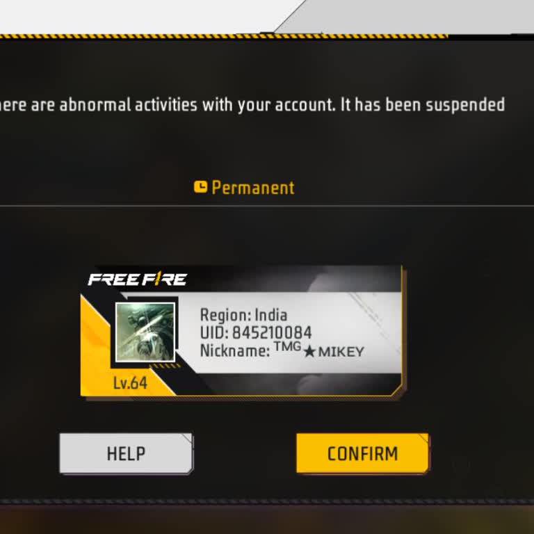 Garena Free Fire Account Banned for Cheating: Request for Review and Unban
