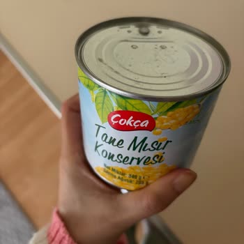 A101'den Aldığım Çokça Tukaş Mısır Konservesinin Dayanıksız Kapağı Açılmadı