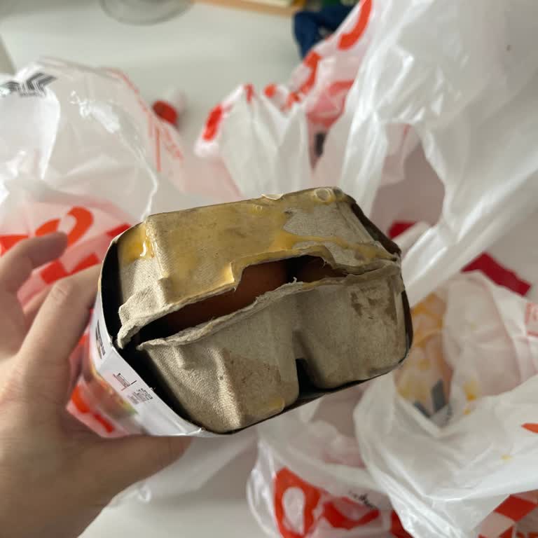 Migros Sanal Market'ten Kırık Ve Akmış Yumurtalar, İade Talebine Cevap Gelmedi