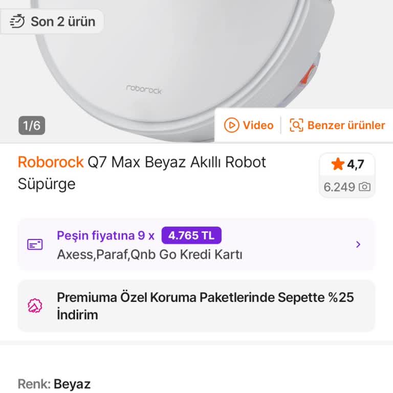 Hepsiburada Roborock Q7 Max Garanti Arızası Ve Yanlış İade Şikayeti