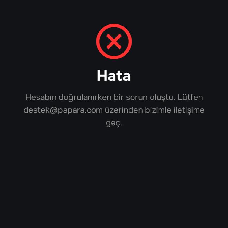 Eski Papara Hesabının Acil Kapatılması Ve Verilerin Silinmesi Talebi