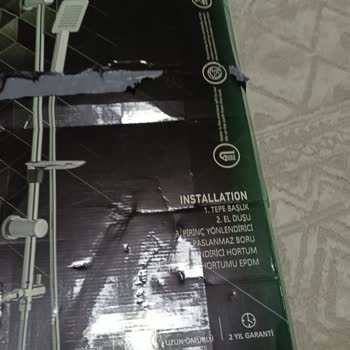 Eksik Tuşlu Duş Seti İadesi Talebi