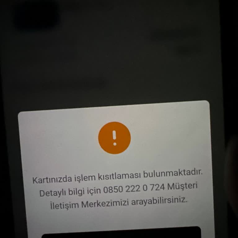 VakıfBank World Kredi Kartı Tam Ödeme Sonrası İşlem Kısıtlaması Kaldırılmadı
