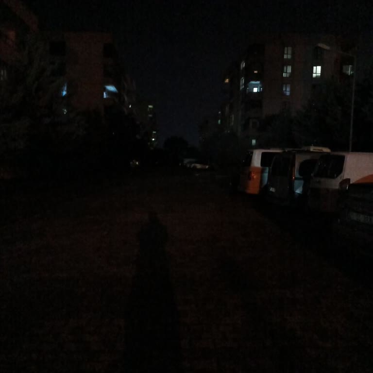 Barış Mahallesi 1042. Sokak’ta Üç Gün Boyunca Lambalar Söndü, Güvenlik Risk Altında