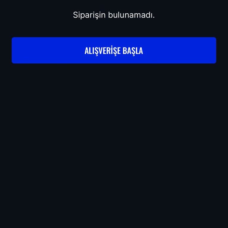 Siparişim 4 Gün Boyunca Hazırlandı Olarak Görünüyor, Kargo Süreci Gecikti
