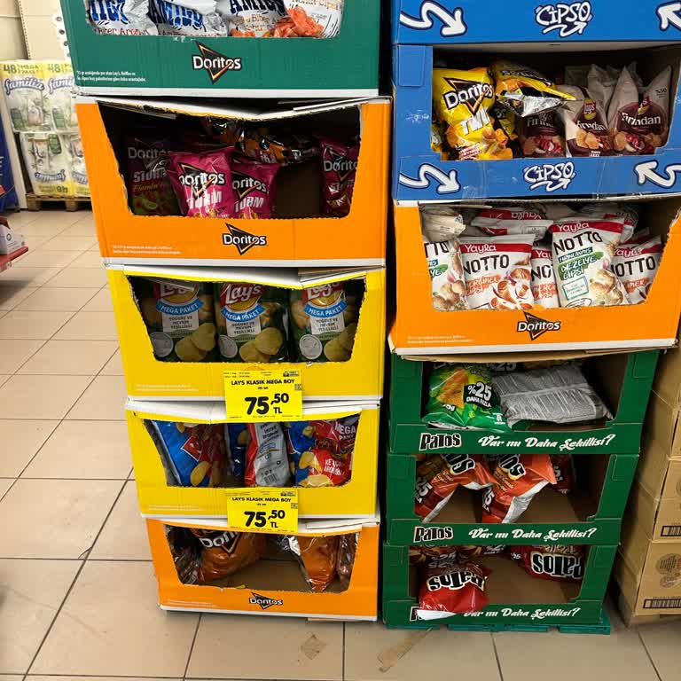 Ergan Şok Markette Reyondaki Lays Cips Fiyat Etiketi Hatası Müşteriyi Fazla Ödemeye Zorladı