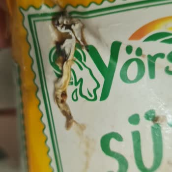 Migros Sanal Market'te Yörsan UHT Süt Paketi Şişmiş Ve Küflü: Gıda Güvenliği Endişesi