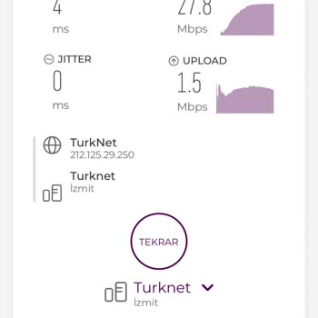 TurkNet Ev İnternetinde Sürekli Bağlantı Kopması Ve Hız Düşüşü