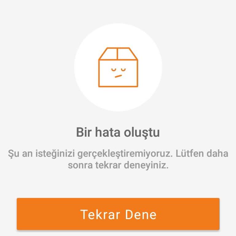 Trendyol Uygulamasında Giriş Hatası Ve Alışveriş Yapamama Sorunu