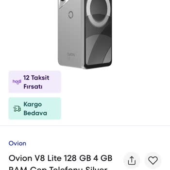 Ödeme Alınmasına Rağmen Ovion V8 Siparişi Görünmüyor