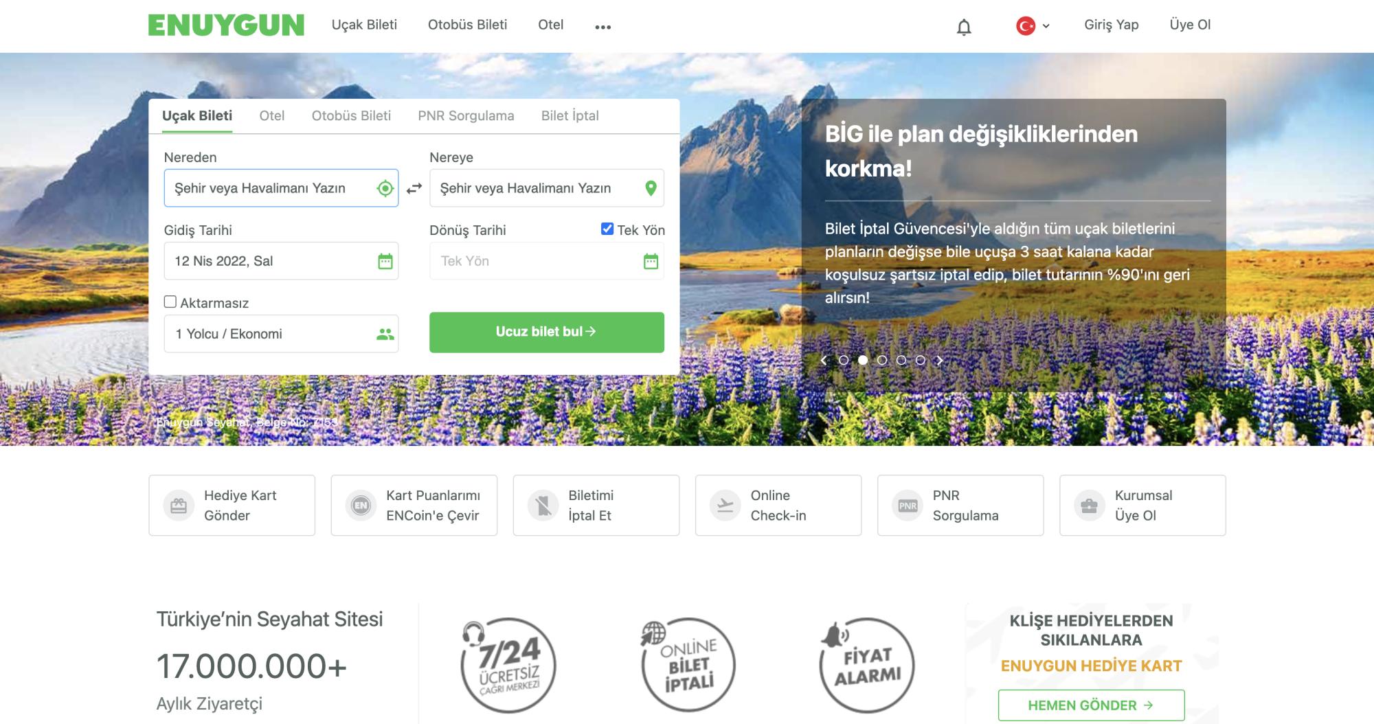 enuyguncom, en uygun tatil