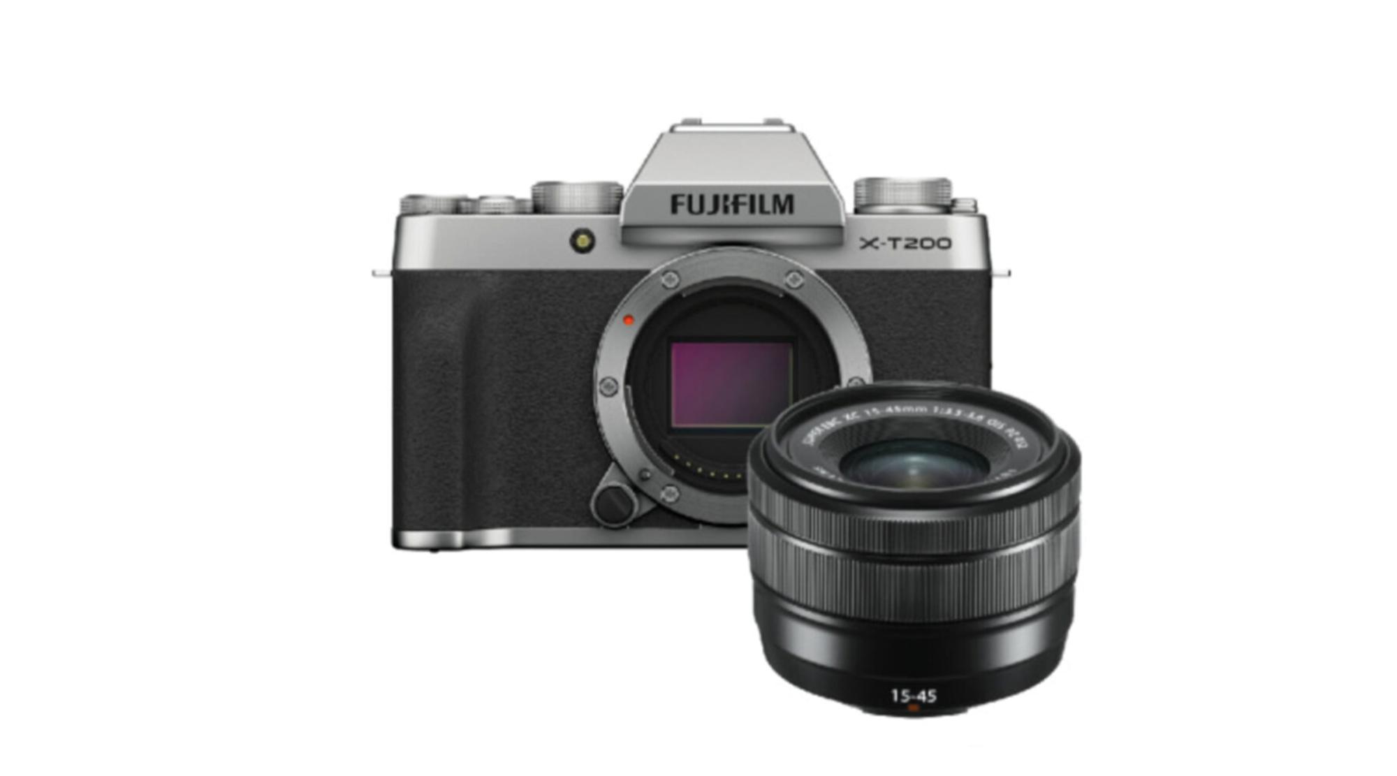 Fujifilm X-T200 Koyu Gümüş + XC 15-45 mm