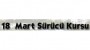 18 Mart Sürücü Kursu Logo
