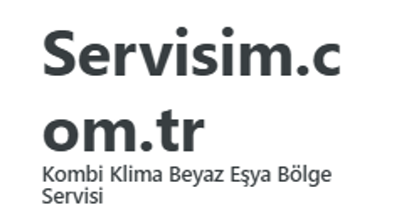 Servisim.com.tr | 0850 433 66 22 Logo
