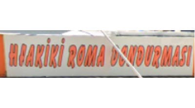 Hakiki Roma Dondurmacısı Logo