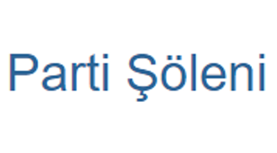 Parti Şöleni Logo