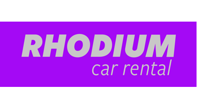 Rhodium Car Rental Logo
