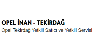 Opel İnan Yetkili Servis Logo