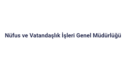 Suruç İlçe Nüfus Müdürlüğü Logo