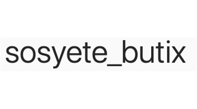 Sosyete_butix Logo