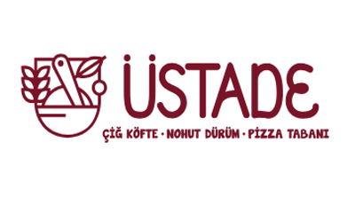 Üstade Çiğ Köfte Logo