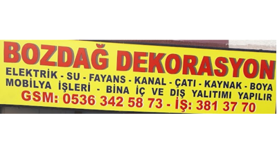 Bozdağ Dekorasyon (Keçiören) Logo