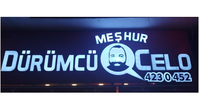 Meşhur Dürümcü Celo Logo
