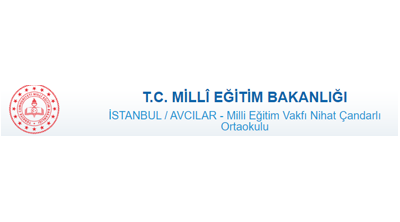 Milli Eğitim Vakfı Nihat Çandarlı Ortaokulu Logo