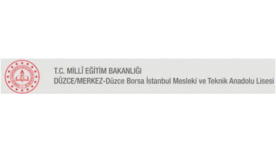 Düzce Borsa İstanbul Mesleki ve Teknik Anadolu Lisesi Logo