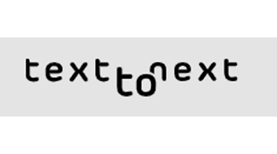 Text To Next Zaman Kapsülü Logo