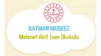 Mehmet Akif İnan İlkokulu (Batman) Logo
