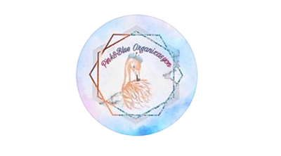 Pink & Blue Organizasyon Logo