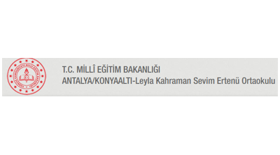 Leyla Kahraman Sevim Ertenü Ortaokulu Logo