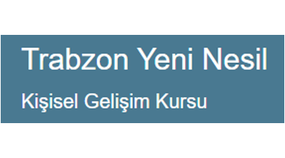 Trabzon Yeni Nesil Kişisel Gelişim Kursu Logo