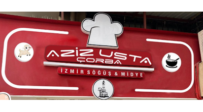 Aziz Usta İzmir Söğüş & Midye Logo