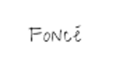 Fonce