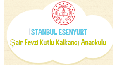Şair Fevzi Kutlu Kalkancı Anaokulu Logo