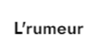 L'rumeur Logo