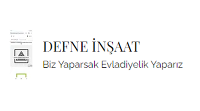 Defne İnşaat Bungalov Logo