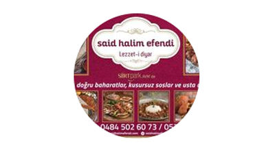Said Halim Efendi Restoran Logo